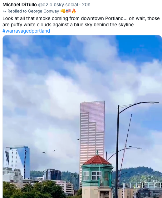 Portland #warravagedportland satire