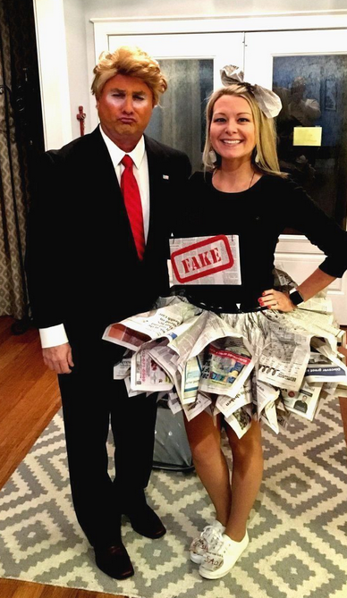 Halloween Trump Fake News