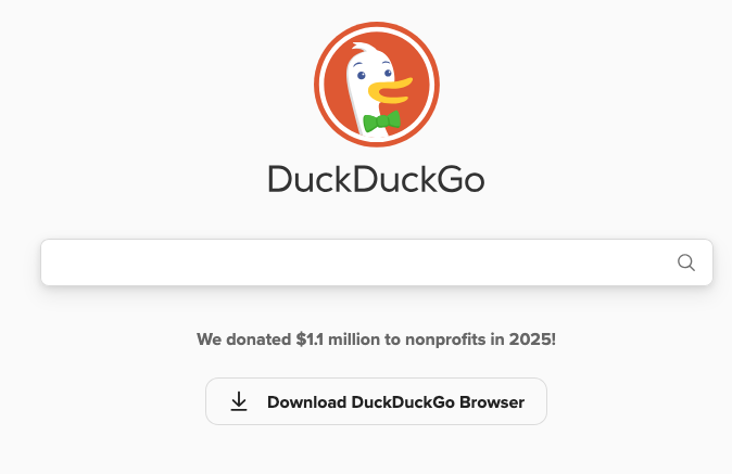 Duck Duck Go