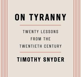 Tyrany Timothy Snyder