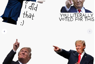 Trump I did that stickers