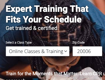 Red Cross, CRP training