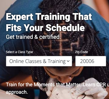 Red Cross, CRP training