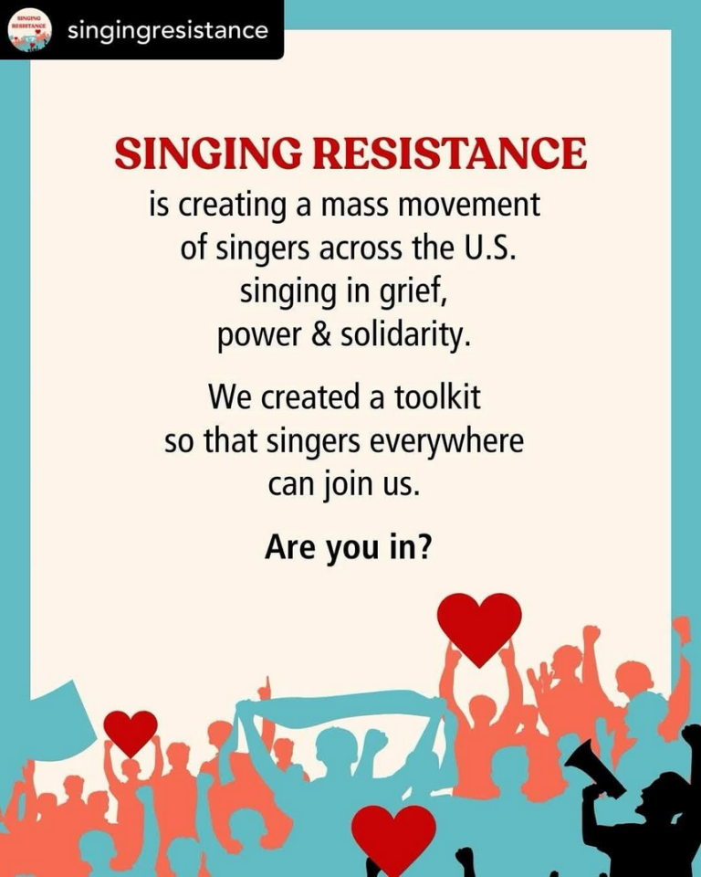 Singing Resistance!